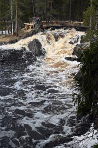 Рускеала. Водопады